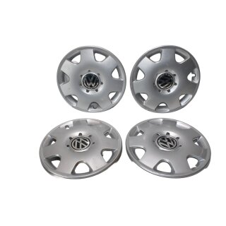 Radkappen 6Q0601147M 4x Original 14 Zoll VW Polo 9N Fox Radzierblenden-Felgendeckel