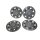 Radkappen 6Q0601147M 4x Original 14 Zoll VW Polo 9N Fox Radzierblenden-Felgendeckel