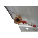 Kotflügel vorne links 5Z0821021H Fahrerseite VW Fox LA7W silber Bastler Rostig