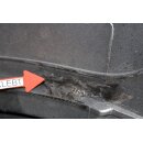 Stoßstange vorne VW Fox LA7W reflexsilber Riss-geklebt Kratzer 5Z0807109