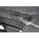 Stoßstange vorne VW Fox LA7W reflexsilber Riss-geklebt Kratzer 5Z0807109
