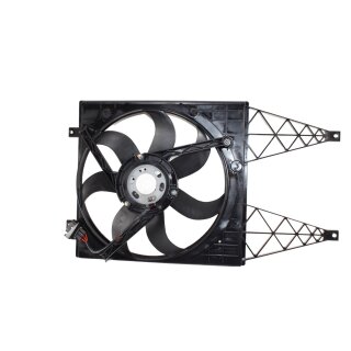 Kühlerlüfter 6Q121207L Lüfter 260/90W 390mm 6Q0959455AD VW Polo 9N Fox Seat Skoda
