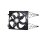 Kühlerlüfter 6Q121207L Lüfter 260/90W 390mm 6Q0959455AD VW Polo 9N Fox Seat Skoda