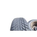 VW Polo 9N-Fox Winterreifen 165/70 R14 81T Bj.24 6,4mm Stahlfelgen 5x14ET35 LK5x100