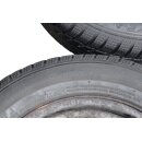 VW Polo 9N-Fox Winterreifen 165/70 R14 81T Bj.24 6,4mm Stahlfelgen 5x14ET35 LK5x100
