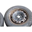 VW Polo 9N-Fox Winterreifen 165/70 R14 81T Bj.24 6,4mm Stahlfelgen 5x14ET35 LK5x100