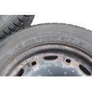 VW Polo 9N-Fox Winterreifen 165/70 R14 81T Bj.24 6,4mm Stahlfelgen 5x14ET35 LK5x100