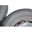 VW Polo 9N-Fox Winterreifen 165/70 R14 81T Bj.24 6,4mm Stahlfelgen 5x14ET35 LK5x100