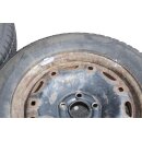 VW Polo 9N-Fox Winterreifen 165/70 R14 81T Bj.24 6,4mm Stahlfelgen 5x14ET35 LK5x100