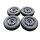 VW Polo 9N-Fox Winterreifen 165/70 R14 81T Bj.24 6,4mm Stahlfelgen 5x14ET35 LK5x100