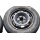 VW Polo 9N-Fox Winterreifen 165/70 R14 81T Bj.24 6,4mm Stahlfelgen 5x14ET35 LK5x100
