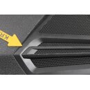 Türverkleidung vorne links VW Tiguan II 5NB867011AF Teilleder/Stoff titanschwarz