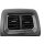 Lüftungsdüse hinten Mittelkonsole Blende VW Tiguan II 2 5NA864298A-5NA819203 Luftausströmer