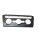Blende Rahmen Klimabedienteil polar night 5NB820073A VW Tiguan II AD1 5NA