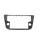Verkleidung Radio Navigation 5NA858069C Blende Rahmen polar night VW Tiguan II AD1 5NA