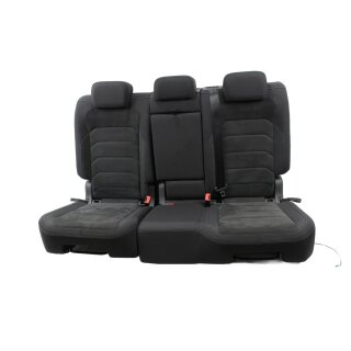 Rücksitzbank Rückbank Alcantara/Stoff VW Tiguan II AD1 titanschwarz/swing
