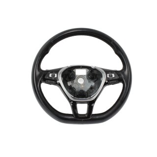 Lenkrad Leder 5TA419091AE VW Tiguan 5N II AD1 schwarz Multifunktion DSG Tiptronic