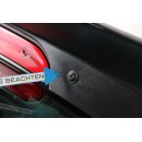 Kofferraumdeckel 5NA827025M VW Tiguan II AD1 LC9X DEFEKT Gestaucht Kratzer Heckklappe