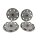 Radkappen 1T0601147C 4x Original 16 Zoll VW Golf 5 Touran 1T Radzierblenden-Felgendeckel
