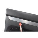 Türverkleidung vorne links VW Touran 1T2 anthrazit Kunstleder 1T1867011T Fahrertür