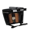 Sitzbank VW Touran 1T 2te Sitzreihe Sitze hinten Leder-Kunstleder anthrazit Sitz links + rechts