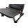 Sitzbank VW Touran 1T 2te Sitzreihe Sitze hinten Leder-Kunstleder anthrazit Sitz links + rechts