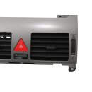Lüftungsdüsen Blende Armaturenbrett 1T1819728D VW Touran 1T3 Rahmen für Ablagefach Farbe Edelstahl
