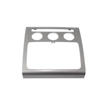 Klima Radio Blende vorne Armaturenbrett 1T0858071L Abdeckung VW Touran 1T3 Caddy 2K Farbe Edelstahl