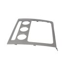 Klima Radio Blende vorne Armaturenbrett 1T0858071L Abdeckung VW Touran 1T3 Caddy 2K Farbe Edelstahl