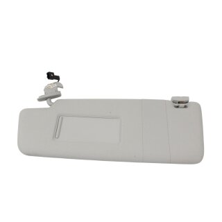 Sonnenblende links 1T0857551F beleuchtet mit Spiegel VW Touran 1T2 perlgrau Fahrerseite