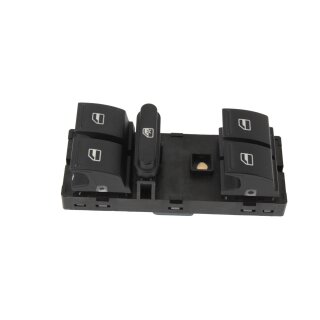 Fensterheberschalter 1K4959857B VW Golf 5-Golf Plus 5M Passat 3C B6 Jetta Polo 6R Touran Seat Leon 1P 4 fach vorne hinten