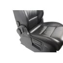 Beifahrersitz Sitz vorne anthrazit Leder-Kunstleder VW Touran 1T Sitzheizung klappbar