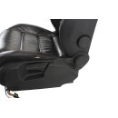 Fahrersitz Sitz vorne links anthrazit Leder-Kunstleder VW Touran 1T Sitzheizung