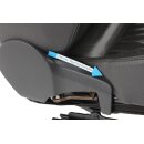 Fahrersitz Sitz vorne links anthrazit Leder-Kunstleder VW Touran 1T Sitzheizung