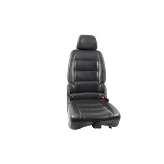 Sitz hinten 2te. Reihe rechts VW Touran 1T3 anthrazit Leder-Kunstleder 1T0883065G