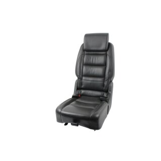 Sitz hinten 2te. Reihe mitte VW Touran 1T anthrazit Leder-Kunstleder 1T0883064G