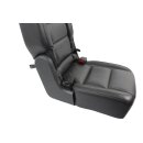Sitz hinten 2te. Reihe mitte VW Touran 1T anthrazit Leder-Kunstleder 1T0883064G