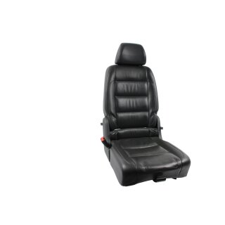 Sitz hinten 2te. Reihe links VW Touran 1T anthrazit Leder-Kunstleder 1T0883063G