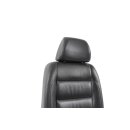 Sitz hinten 2te. Reihe links VW Touran 1T anthrazit Leder-Kunstleder 1T0883063G