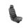 Sitz hinten 2te. Reihe links VW Touran 1T anthrazit Leder-Kunstleder 1T0883063G
