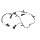 PDC Kabelbaum 4 Sensoren hinten 1T0971085D/7L5919275A VW Touran 1T LD5Q Stoßstange