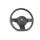 Lenkrad 1S0419091 VW UP Speichen Kunststoff abgeflacht schwarz mit Airbag 1S0880201B