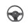 Lenkrad 1S0419091 VW UP Speichen Kunststoff abgeflacht schwarz mit Airbag 1S0880201B
