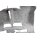 Dämmmatte Dämpfung unter Innenraumteppich 1S1863919D Skoda Citigo AA VW UP Seat Mii