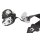 Sicherheitsgurt vorne rechts 3 Türer VW UP Seat Mii Skoda Citigo schwarz 1S3857706 Beifahrerseite