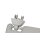 Sonnenblende links 6RU857551A VW UP Seat MII Skoda perlgrau Fahrerseite