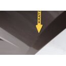 Tür hinten links Skoda Fabia III NJ3-NJ5 LH8Z toffeebraun 6V6833055A Fahrerseite