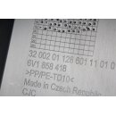 Dekorleisten Armaturenbrett wild grey Skoda Fabia III NJ3 6V1858417-6V1858418