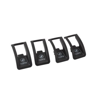 ISOFIX Halter Rückbank Abdeckungen Rücksitz 6V0887233A Skoda Fabia III NJ 4 Stück