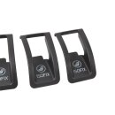 ISOFIX Halter Rückbank Abdeckungen Rücksitz 6V0887233A Skoda Fabia III NJ 4 Stück
